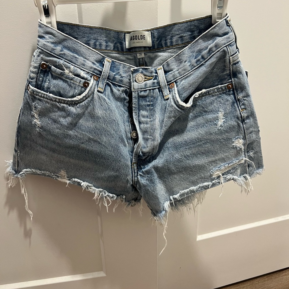 AGOLDE Parker vintage loose fit cutoff shorts